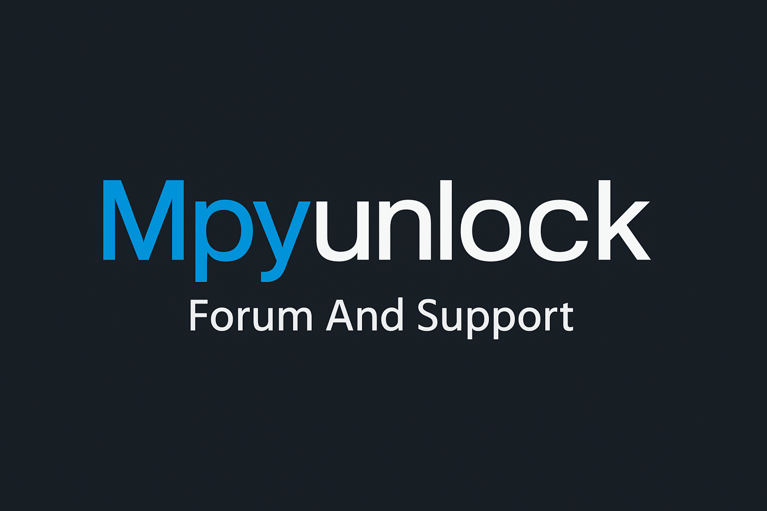 Mpy UnlocK Support